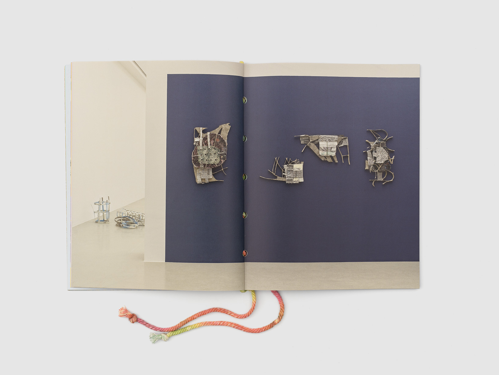 book pages with photographs, Isabel Nuño de Buen – in fugue