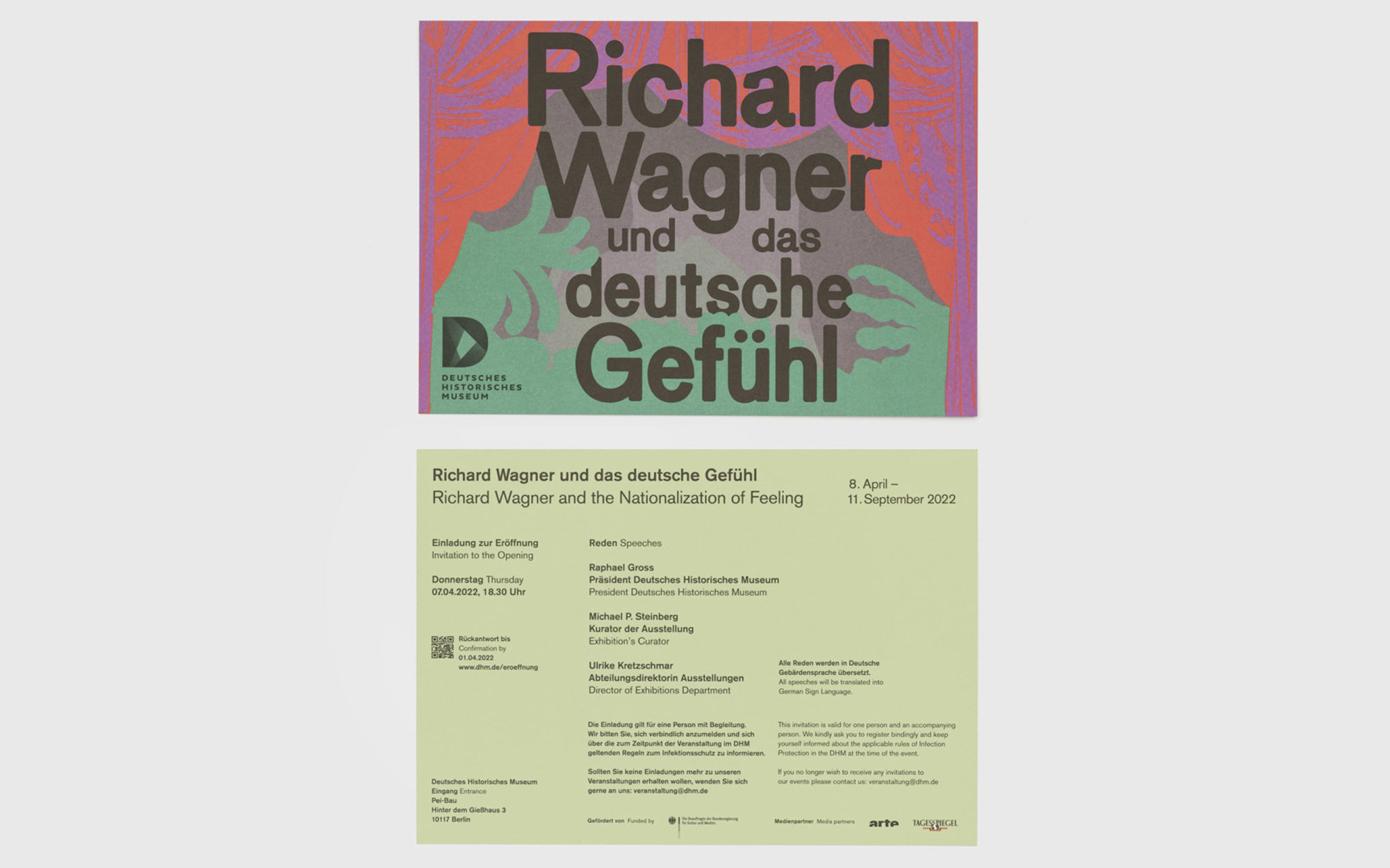 Richard Wagner invitation