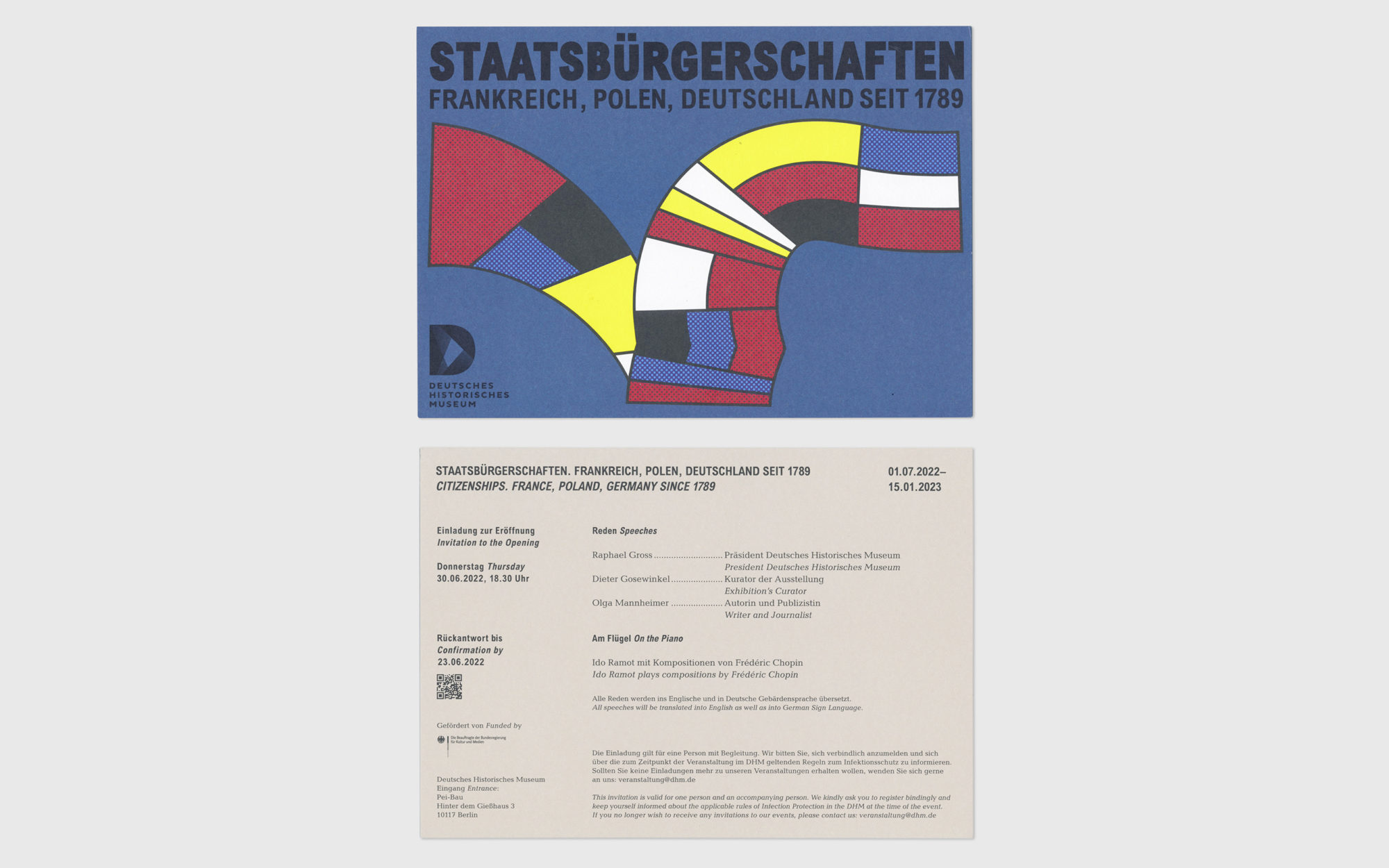 Staatsbürgerschaften DHM invitation