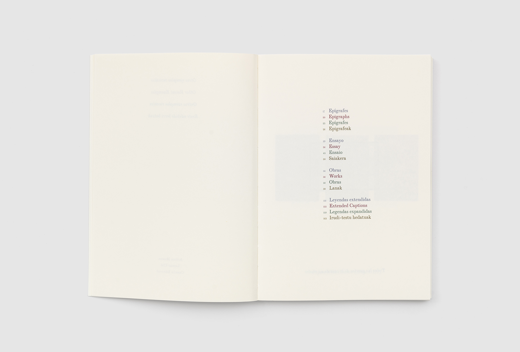 Alejandro Cesarco. Other Recent Examples